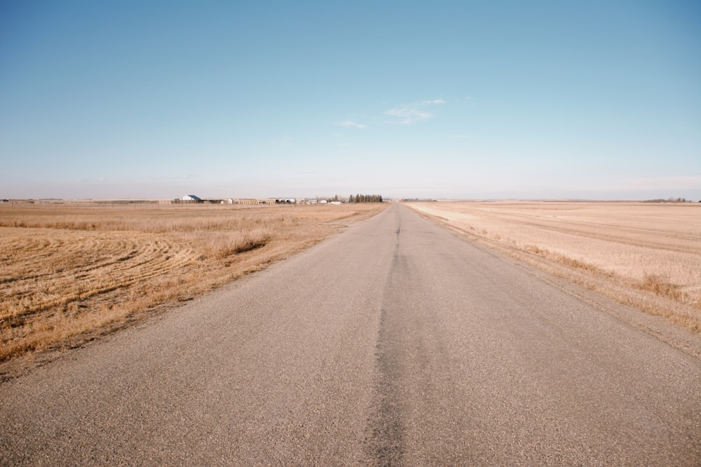 landscape photography of road during daytime