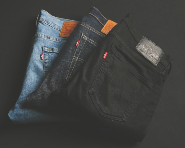 Dark denim outfit