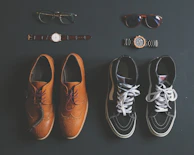 two pairs of shoes
