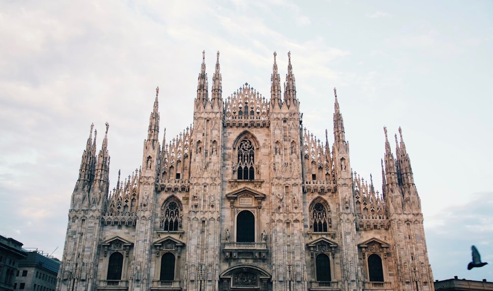 brown concrete cathedral under blue sky