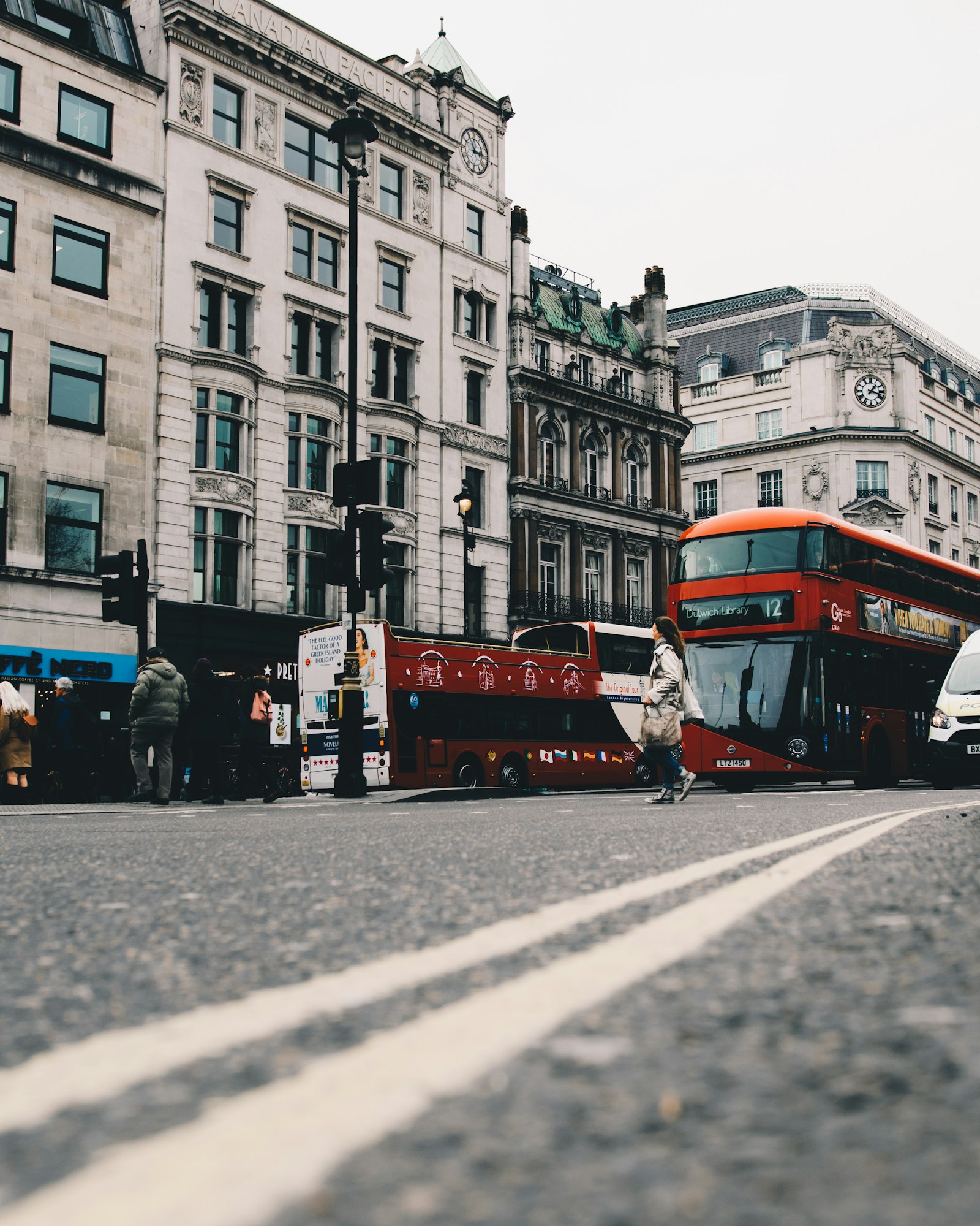 Nikon D7100 + Sigma 18-35mm F1.8 DC HSM Art sample photo. Double-decker bus passing near photography