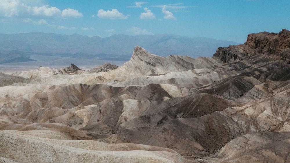 landscape photo of brown mountain