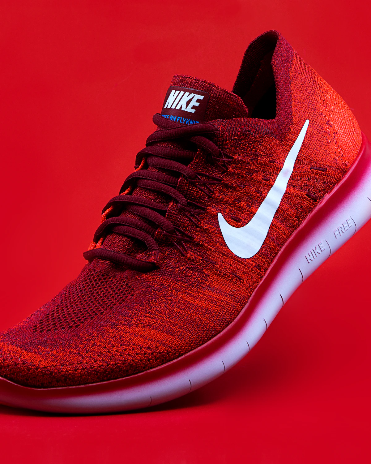 Nike Flyknit Racer Red