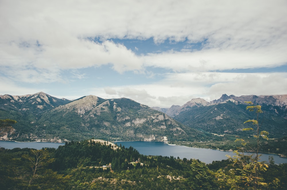 landscape photography of mountain