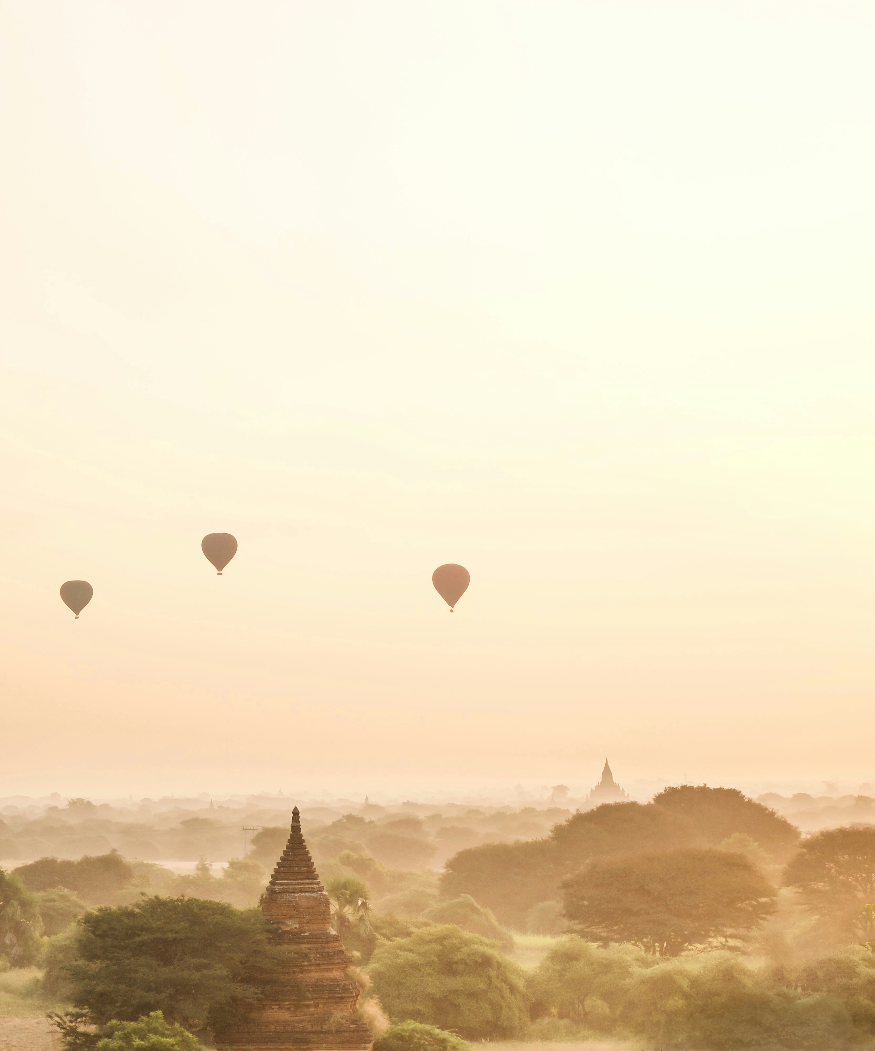 sunrise at bagan