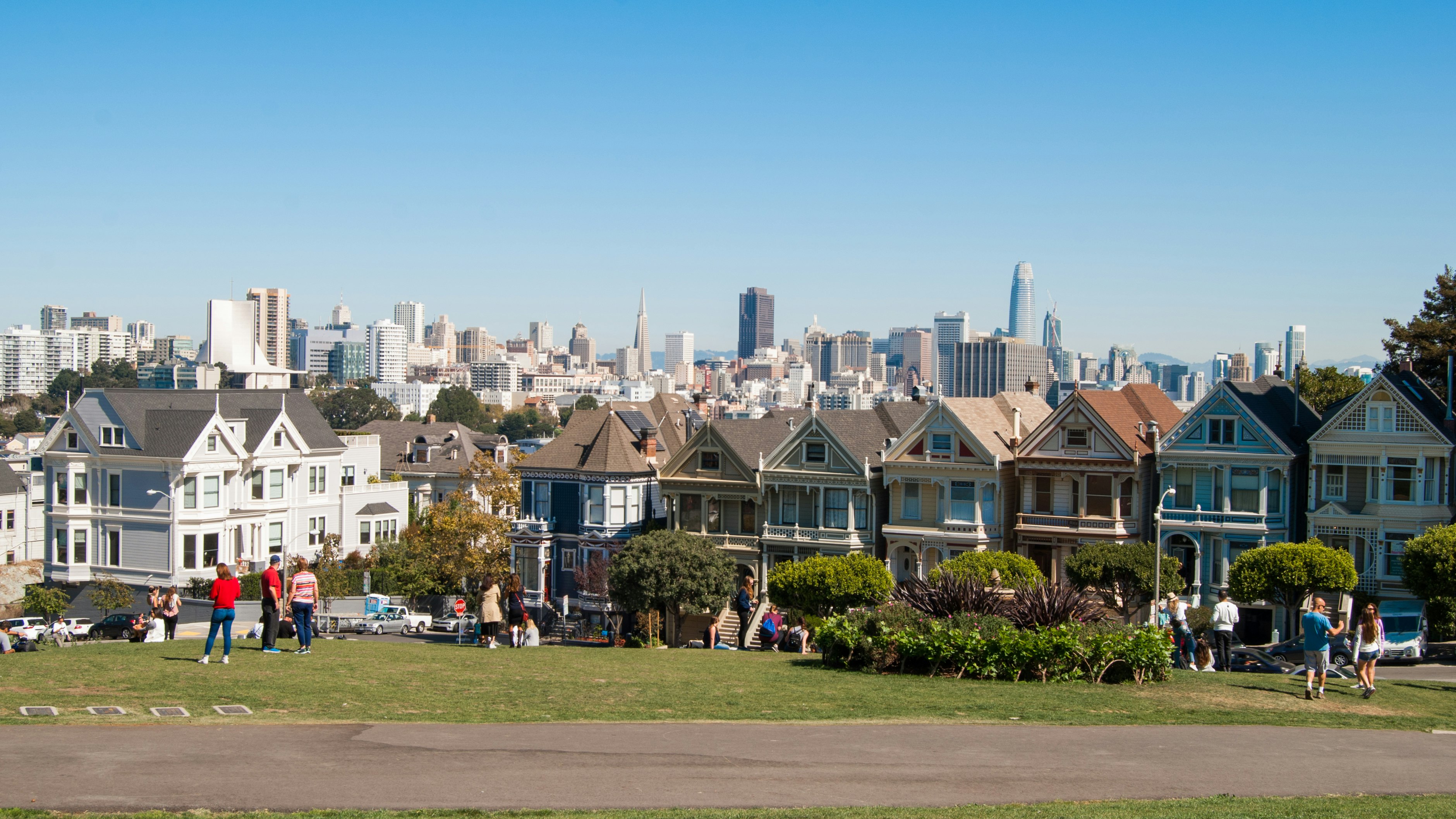 Vue carte postale de San Francisco