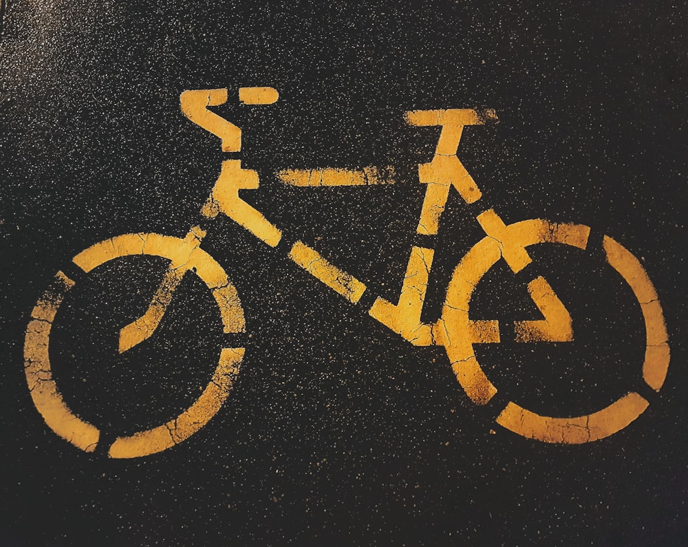 bicycle lane signage