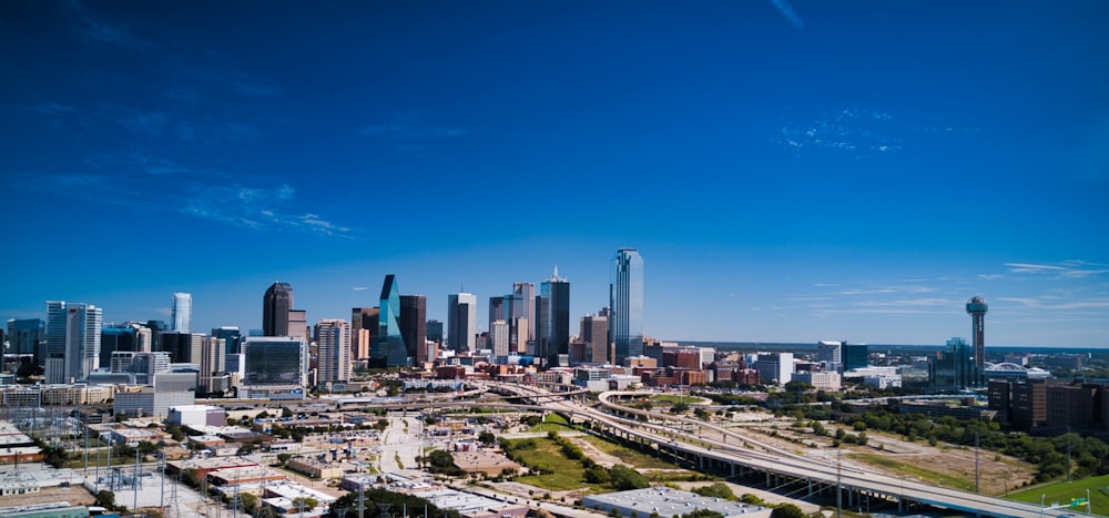 aerial photo of cityscape