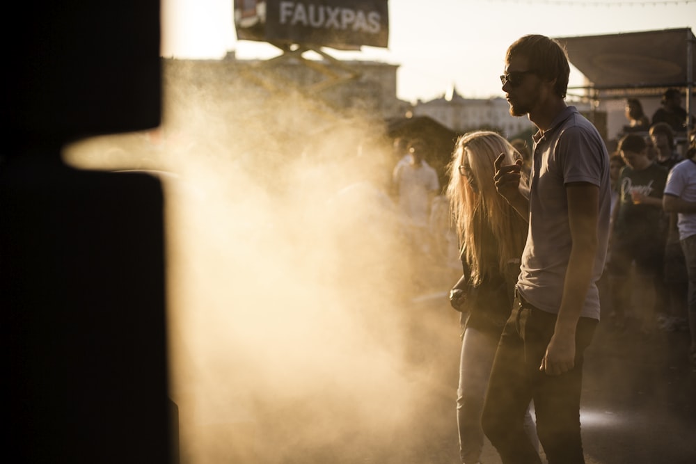 people standing outside during daytime