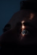 person's eye