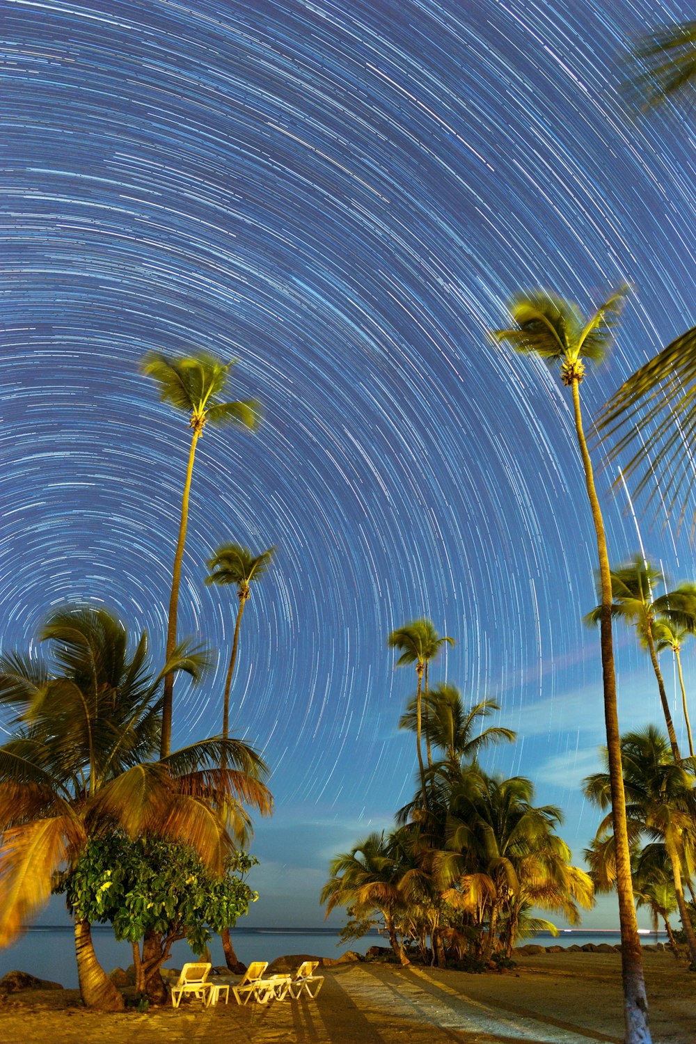 Photographie en accéléré de l’étoile