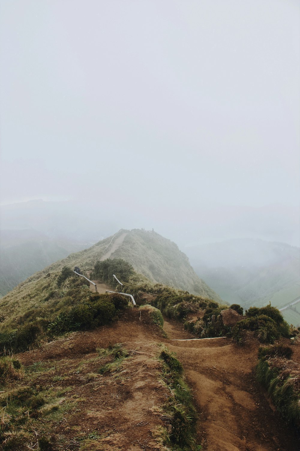 pathway on hill