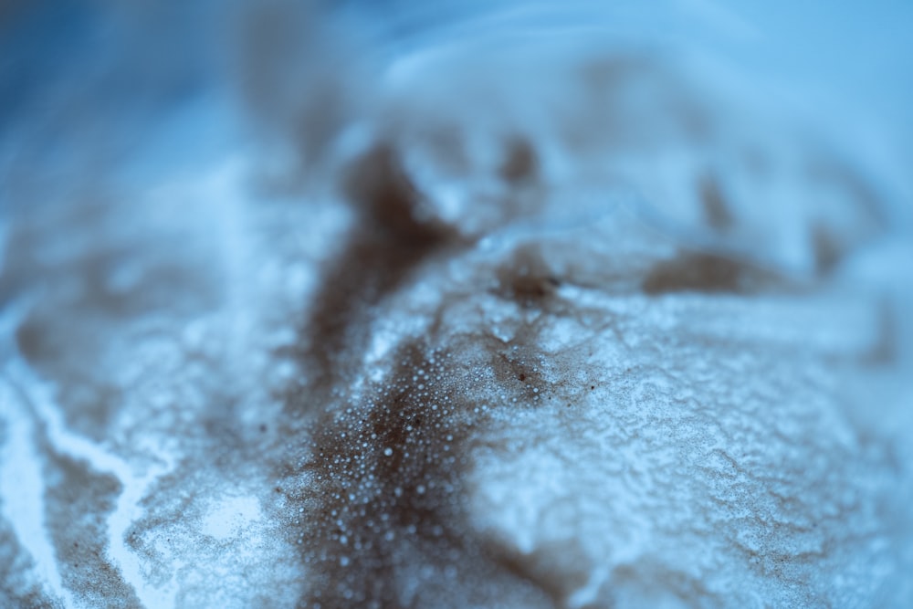 a close up view of a mixture of sugar
