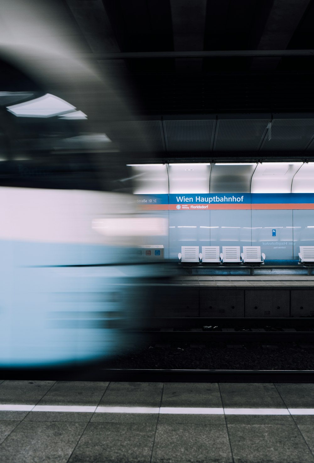 Photographie panoramique du train