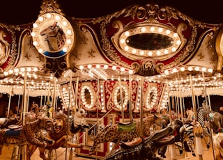 animal-themed merry go round