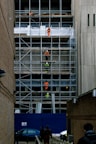 men on scaffoldings