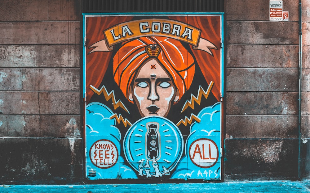 La Cobra wall painting