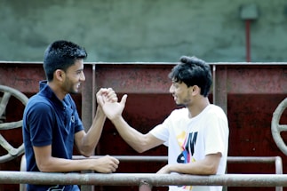 A friendly handshake between two people in a sunny Sebring park.
