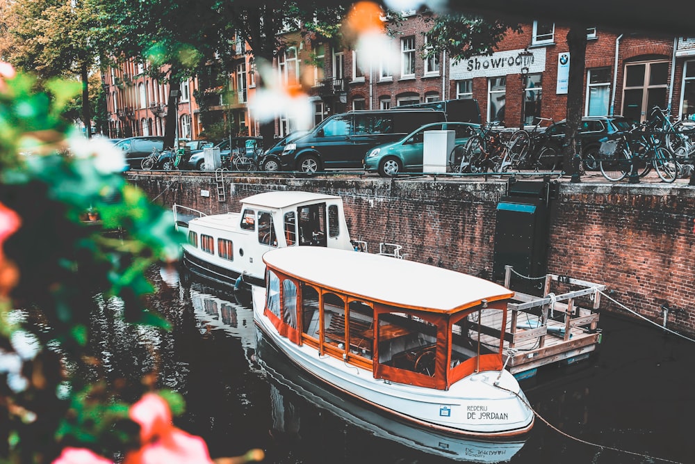 passenger boat on water