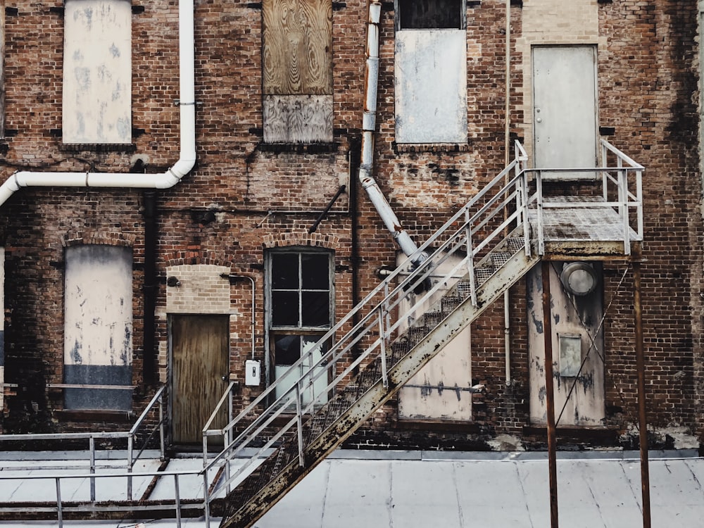 white and brown building structure