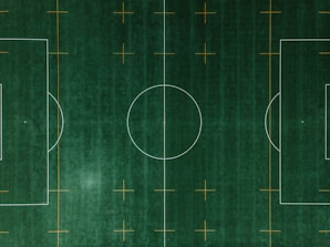 Visualization of AI analyzing multiple angles during a soccer match.
