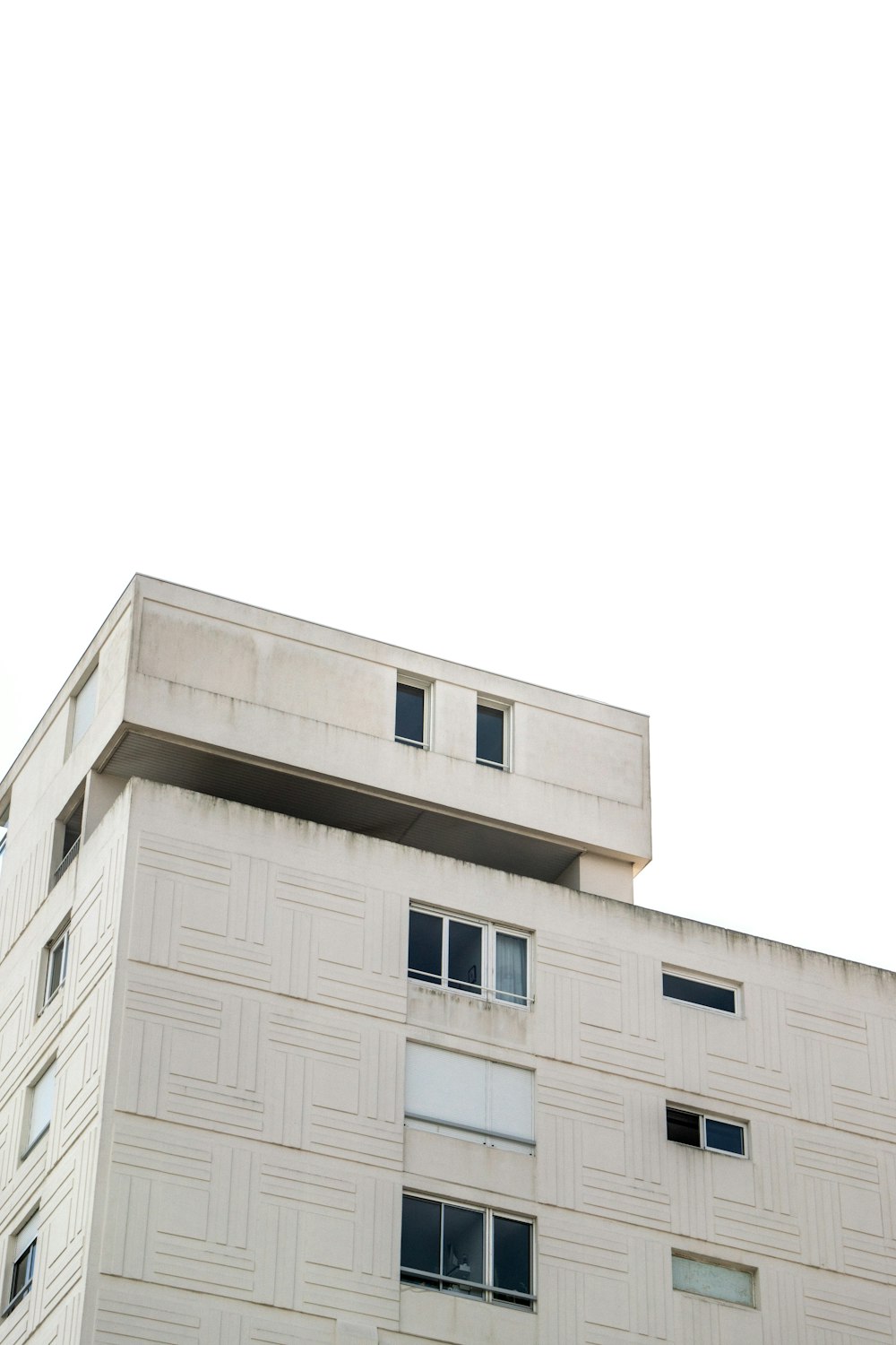 white concrete building