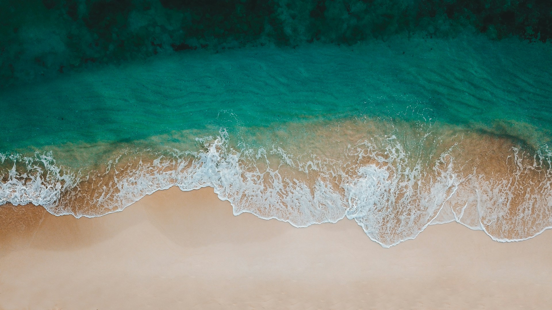 areal photo of seashore