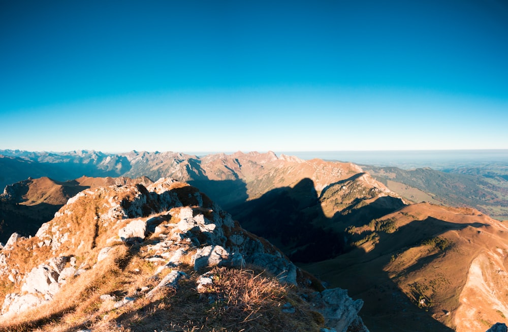 pico de la montaña