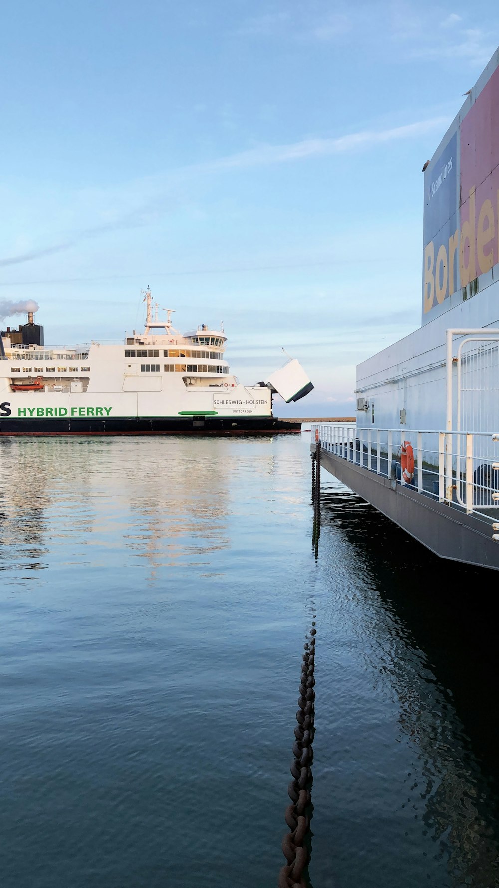 white cruise ship near dock