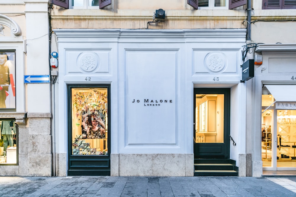 Jo Malone concrete building