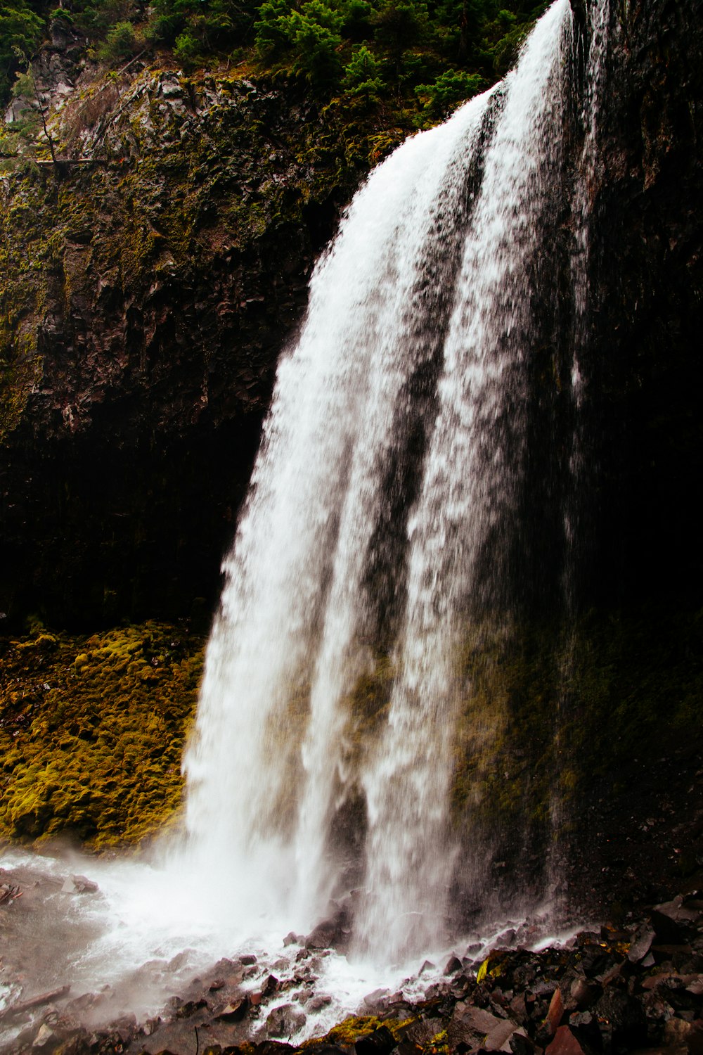 waterfalls