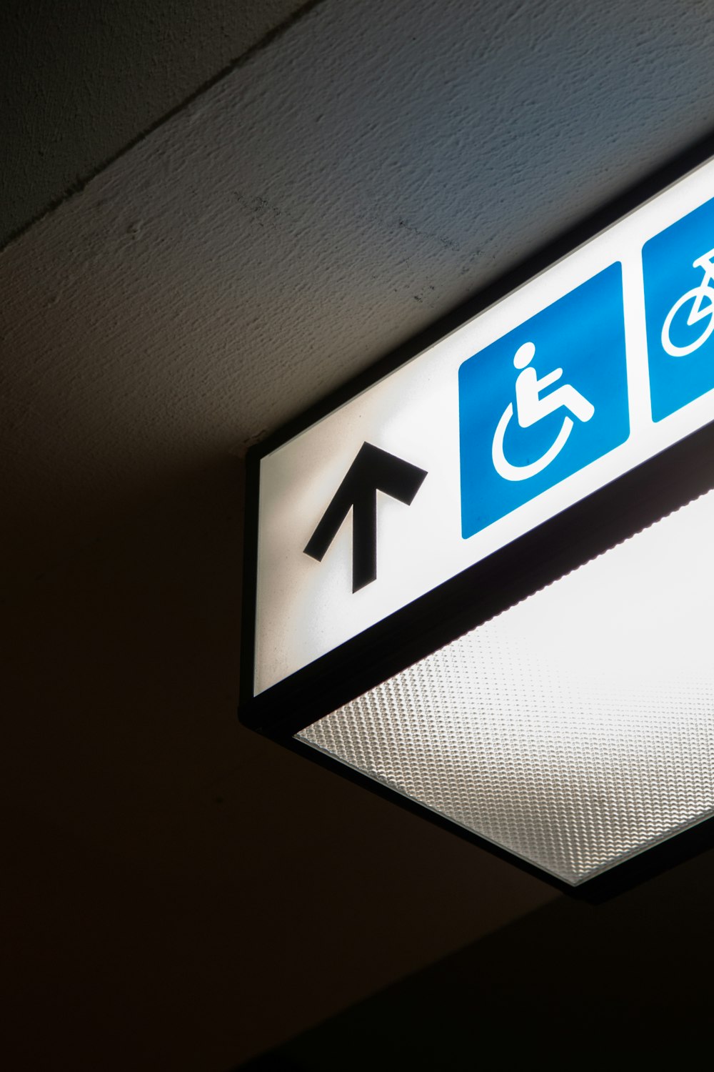 disable person signage