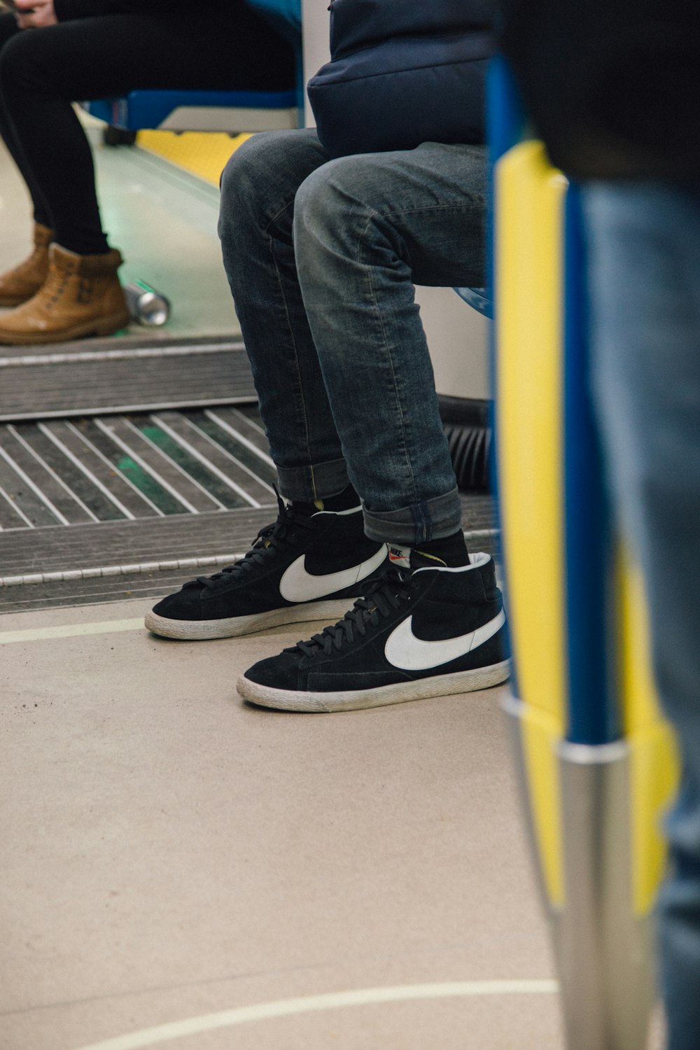 people sitting on chairs