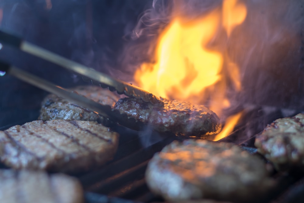 grilled patties