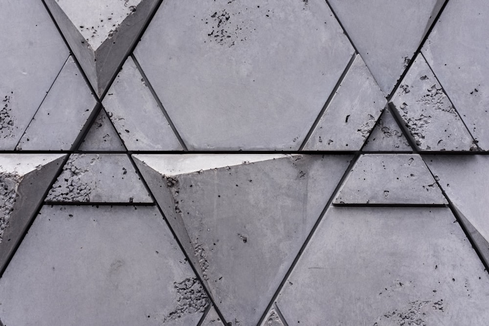 um close up de uma parede feita de cimento