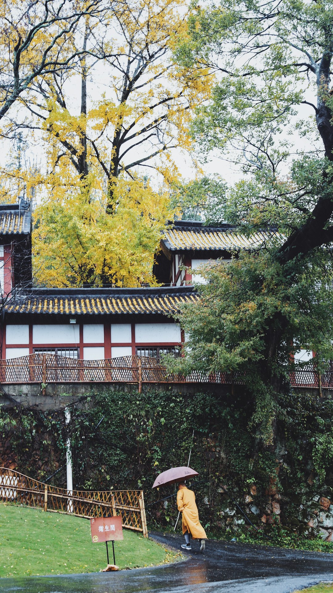 white and brown wooden house