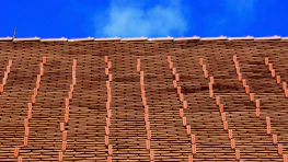 View of a completed roof with clean lines and fresh tiles in Ormesson-sur-Marne.