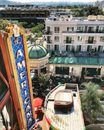 assorted color buildings during daytime