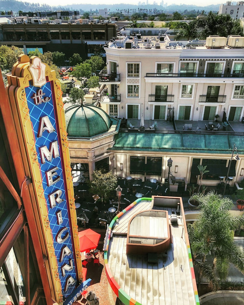 assorted color buildings during daytime