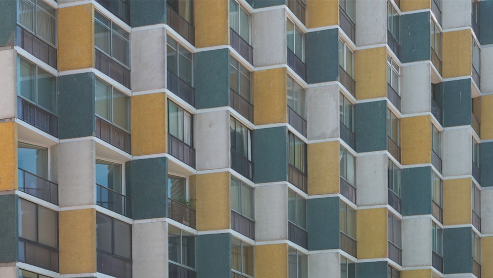 brown, white, and gray building