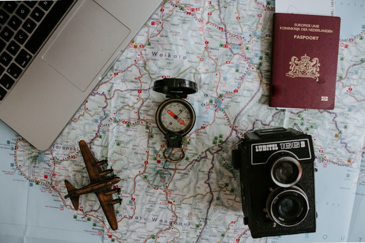 A travel advisor consulting with a client about a multi-city trip itinerary