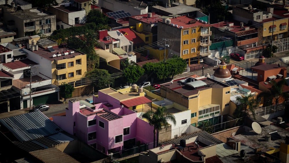 aerial photography of buildings during daytime