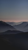 mountains during golden hour