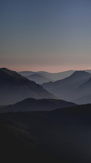 mountains during golden hour