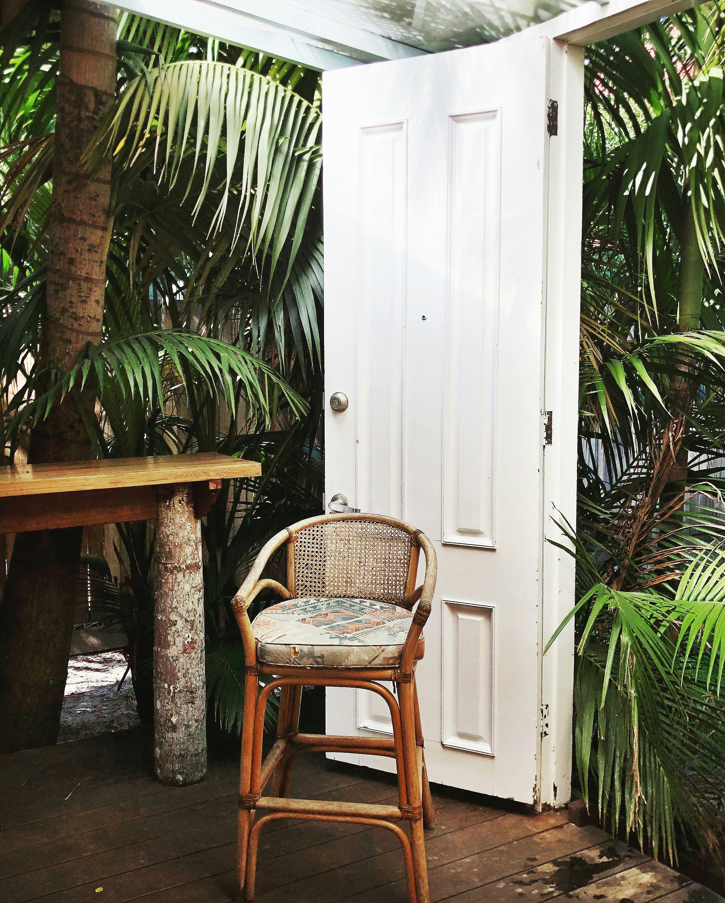 brown wooden chair