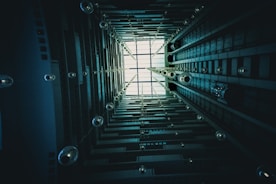 low angle photography of building