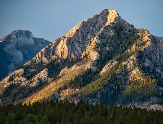 mountain peak in Banff Canada