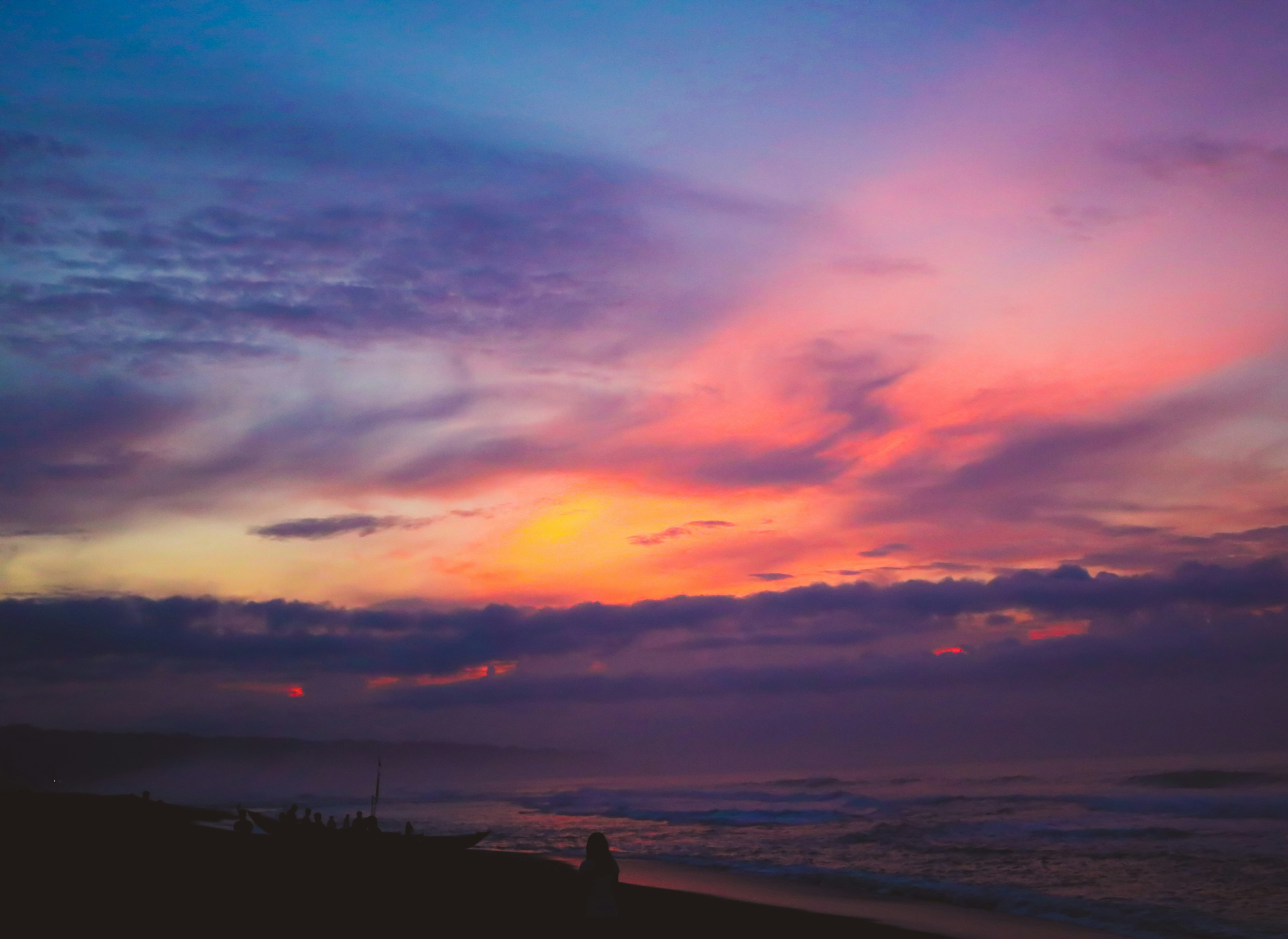 Indonesia Pantai Parangtritis Jogjakarta And Dark Hd