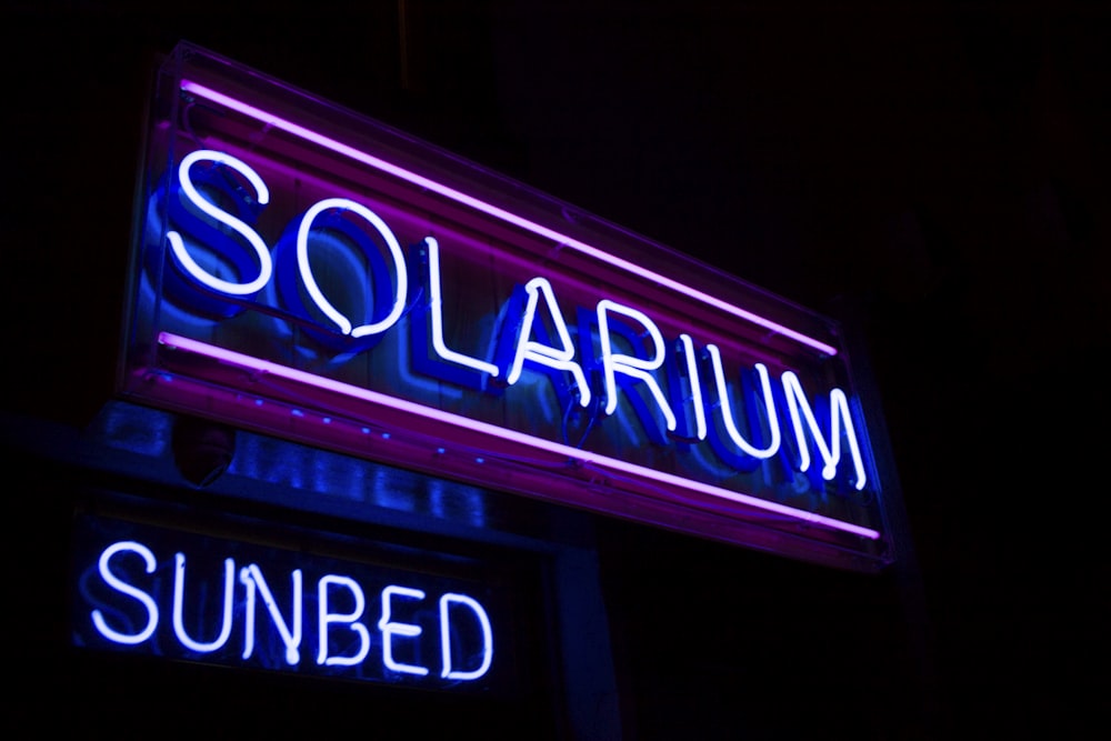 Señalización LED de tumbonas solarium