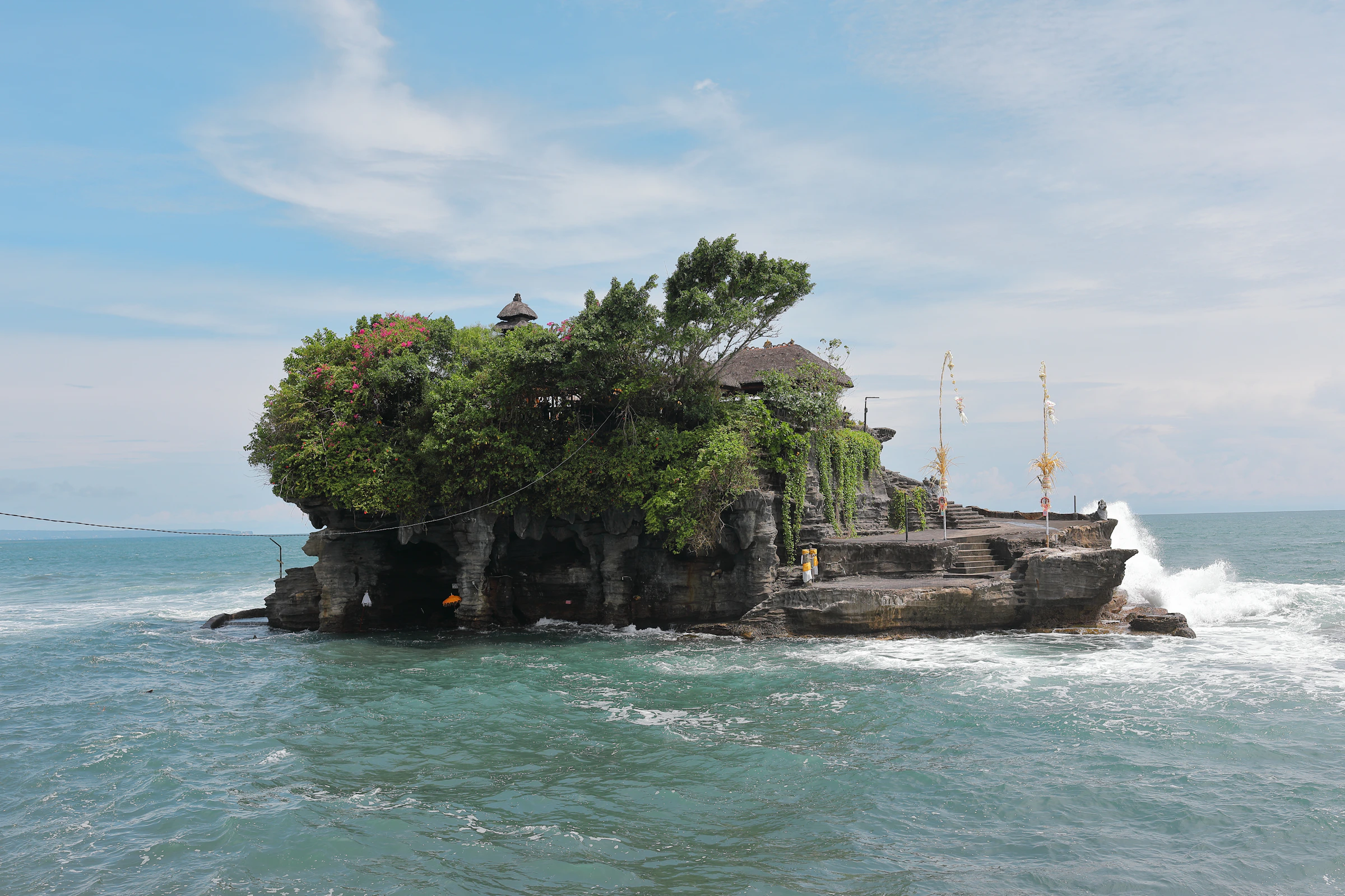 Pura Tanah Lot Sunset Ocean — Tabanan